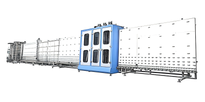 複層ガラス生産ライン