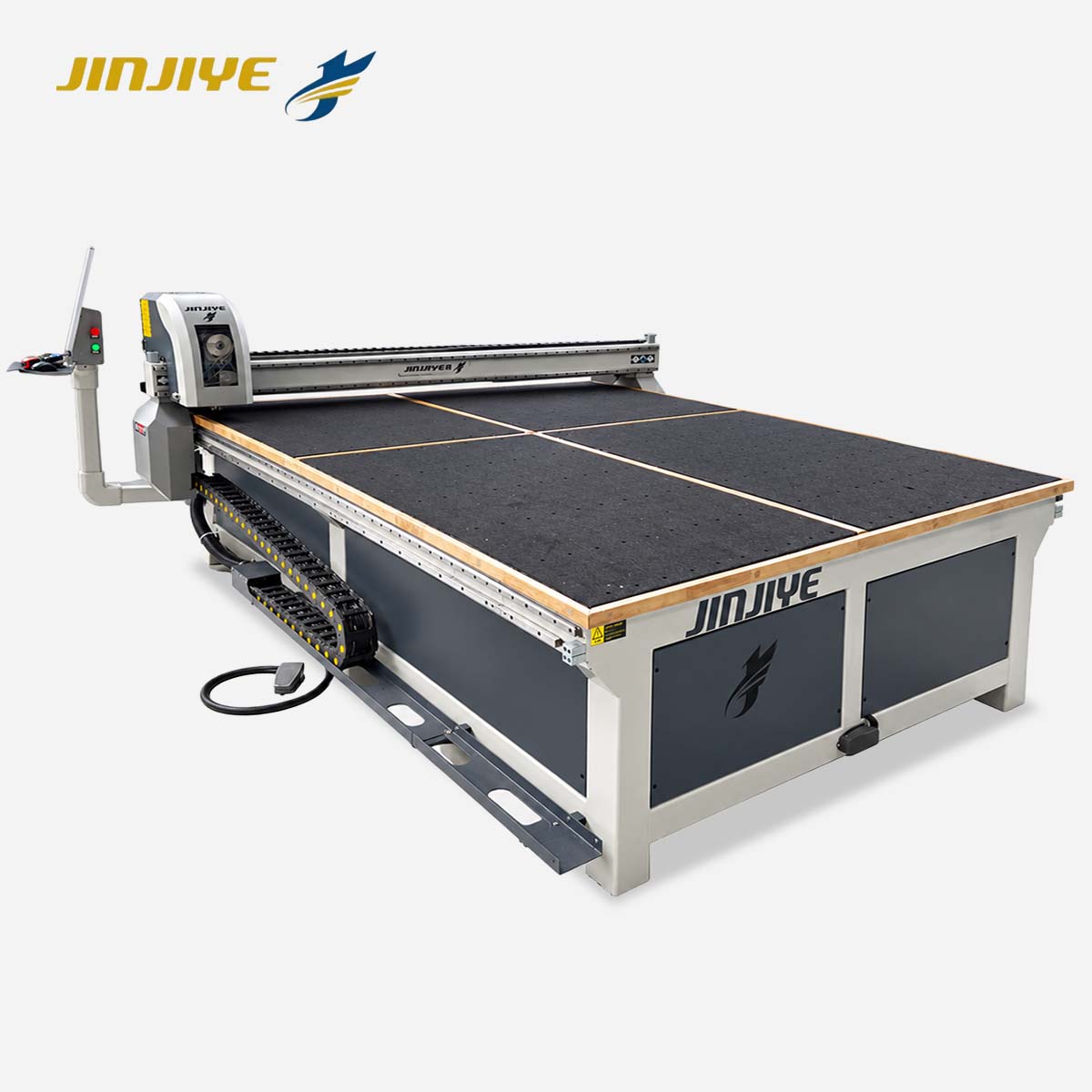 Semi-automatic glass cutting machine