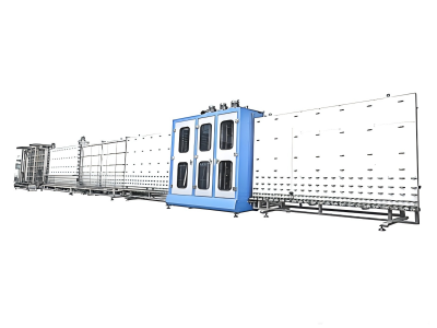 複層ガラス生産ライン
