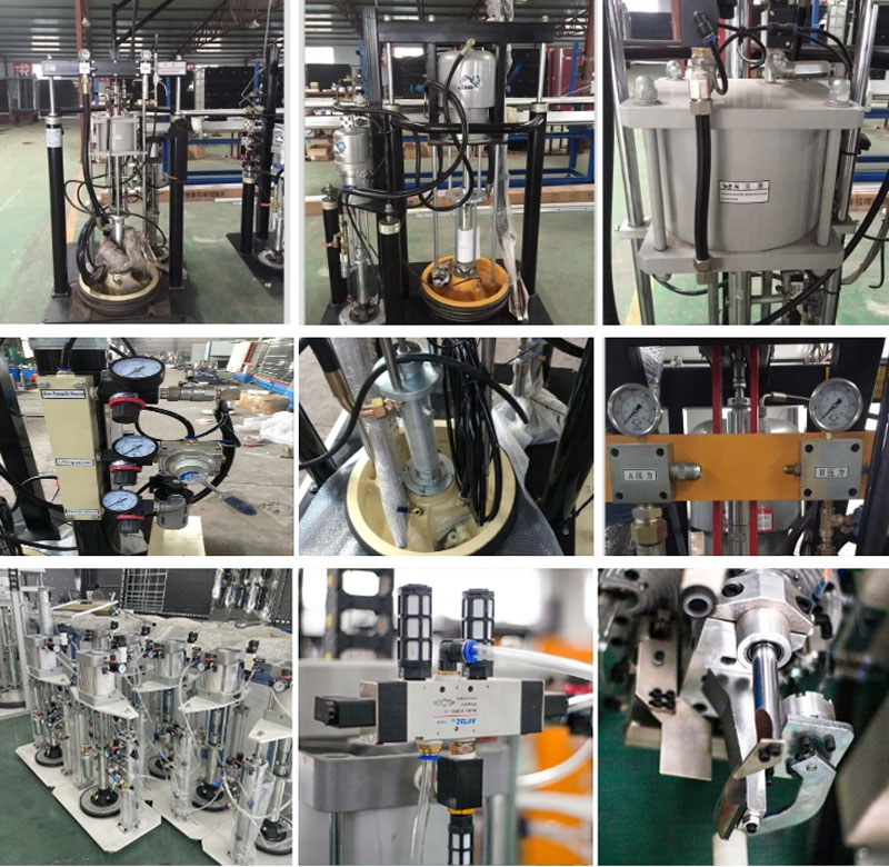 두 구성 요소 실란트 압출기 기계