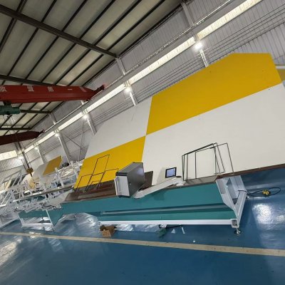 アルミスペーサー曲げ機