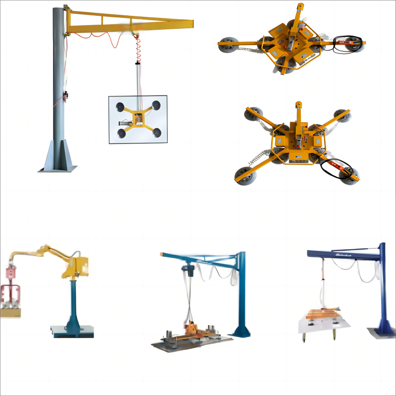 空気圧手動ガラス積み下ろしリフターマシン