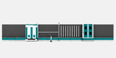 Insulating glass production line