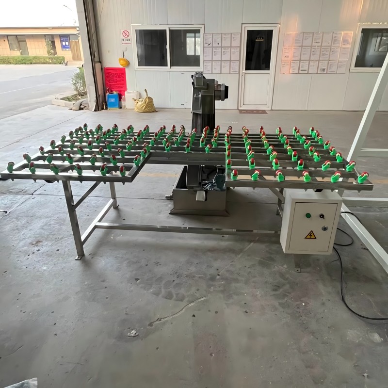 Double Head Fast Glass Edging Polishing and Film Removing Machine