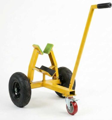 ガラス運搬用トロリー