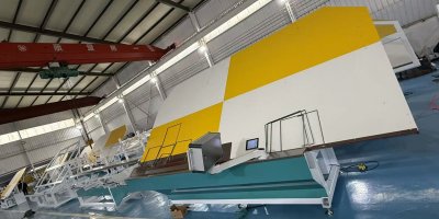 アルミスペーサー曲げ機